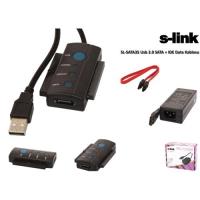 S-Link Sl-Sata35 Usb 2.0 Sata + Ide Data Kablosu - 1